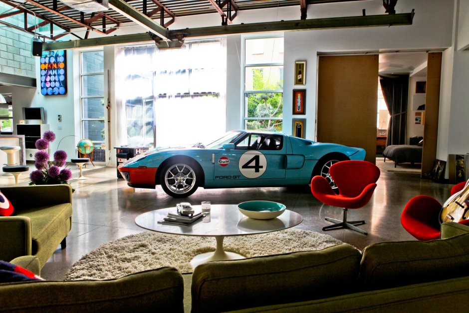 Автосервис в стиле лофт