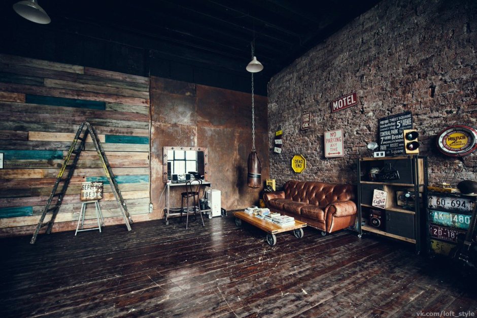 Гараж внутри