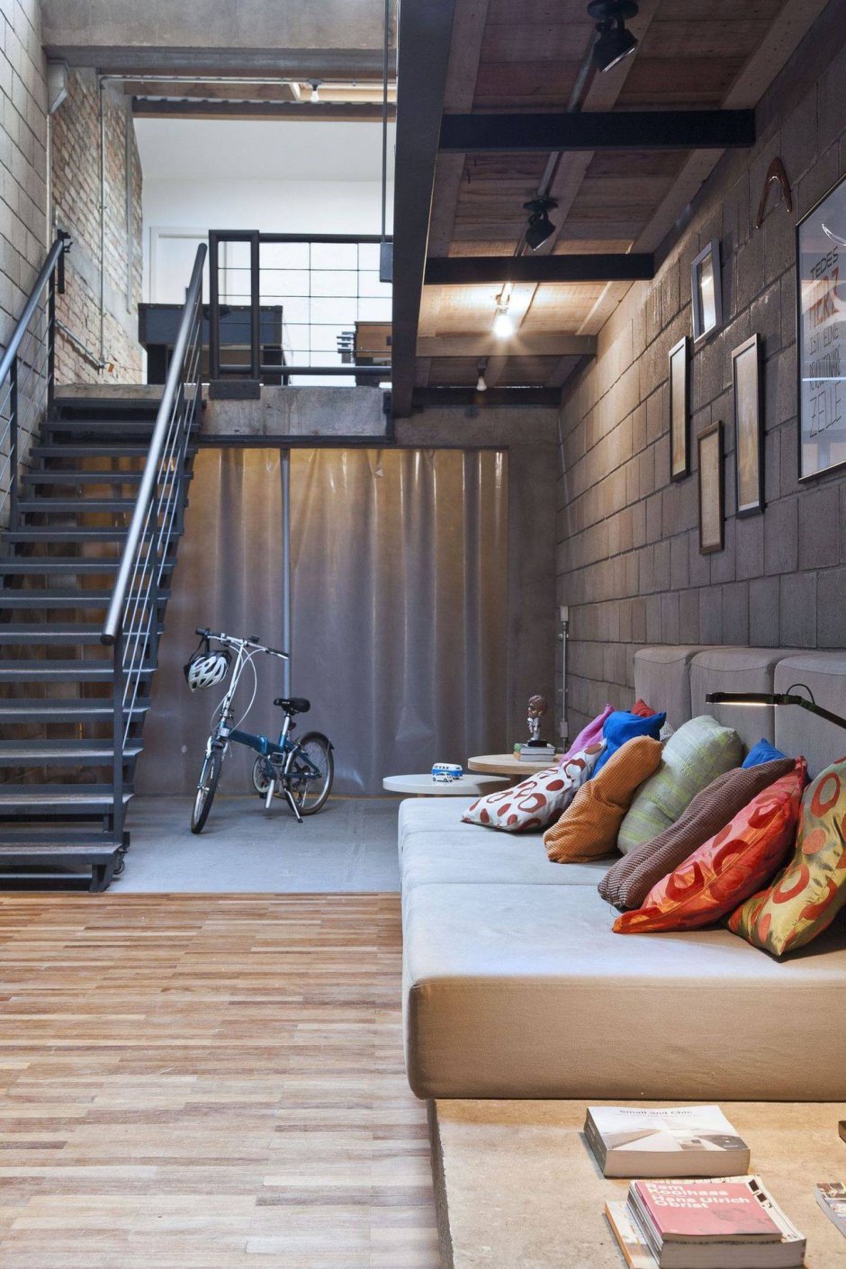 Гараж в стиле лофт