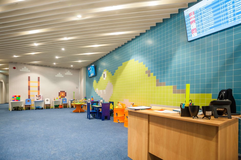 Детская комната в ресторане