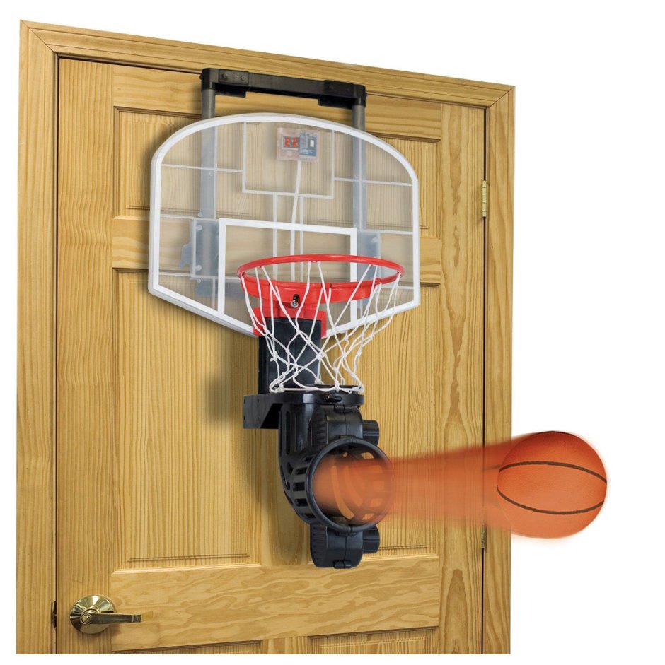 Дизайн комнаты с баскетбольным кольцом