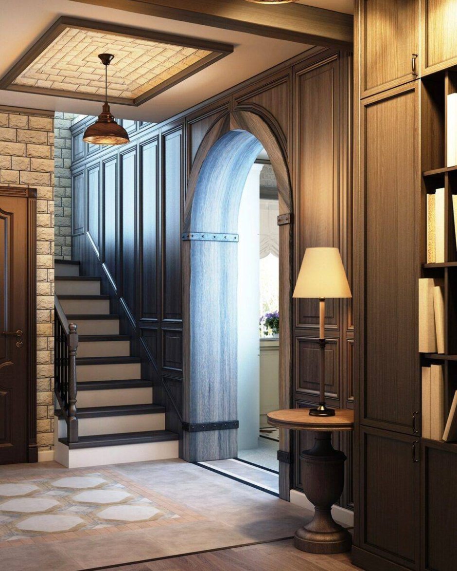 Дизайн коридора в частном доме: рекомендации специалистов