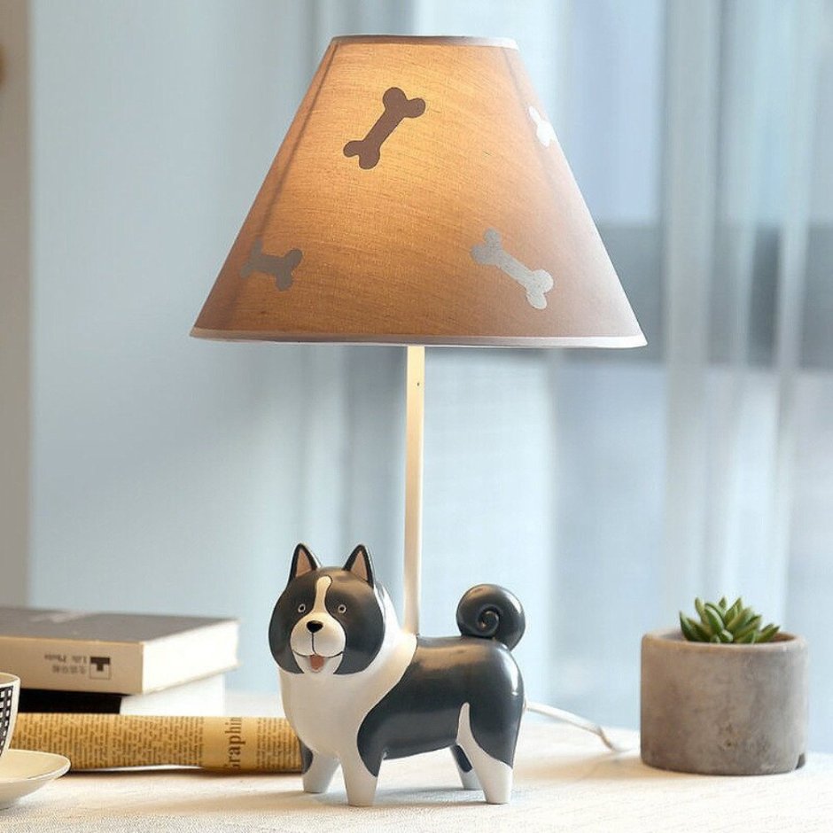 Лампа собака