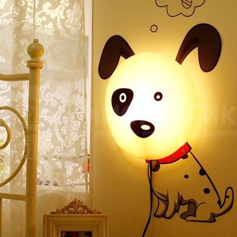 Напольная лампа в детскую комнату