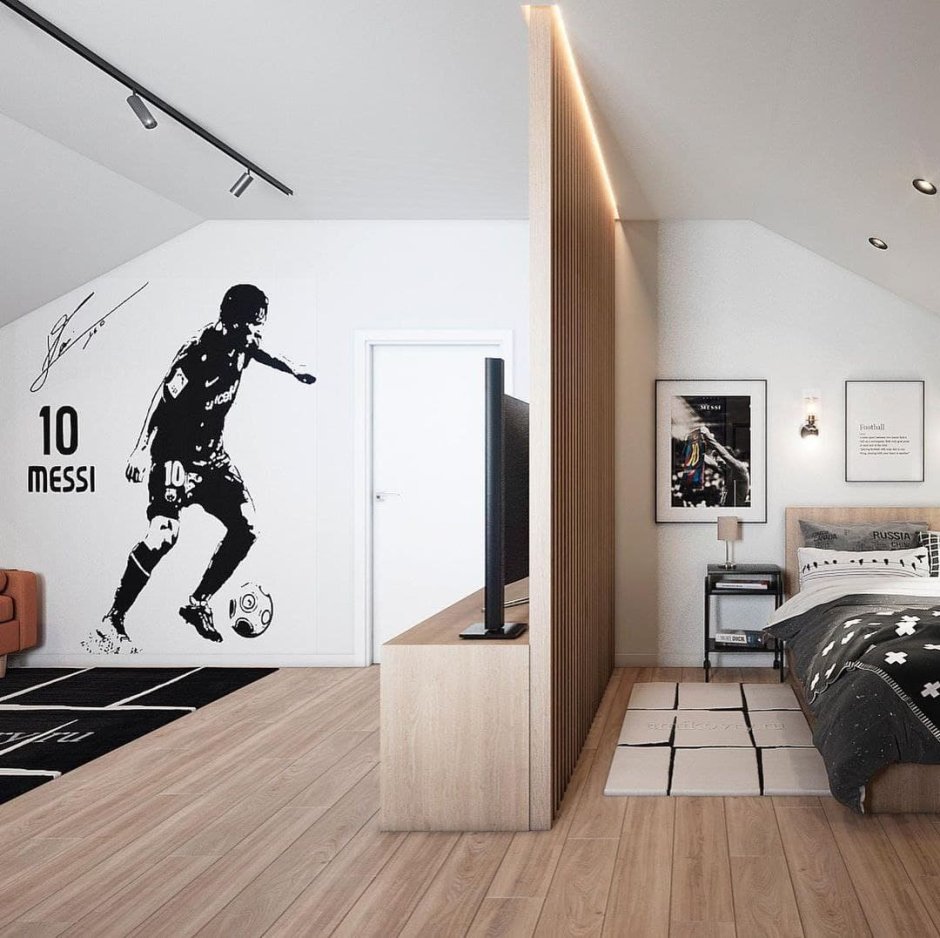 Комната для футболиста идеи
