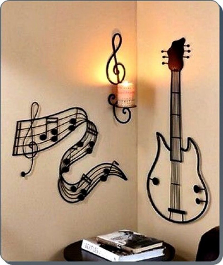 Декор музыкальные инструменты