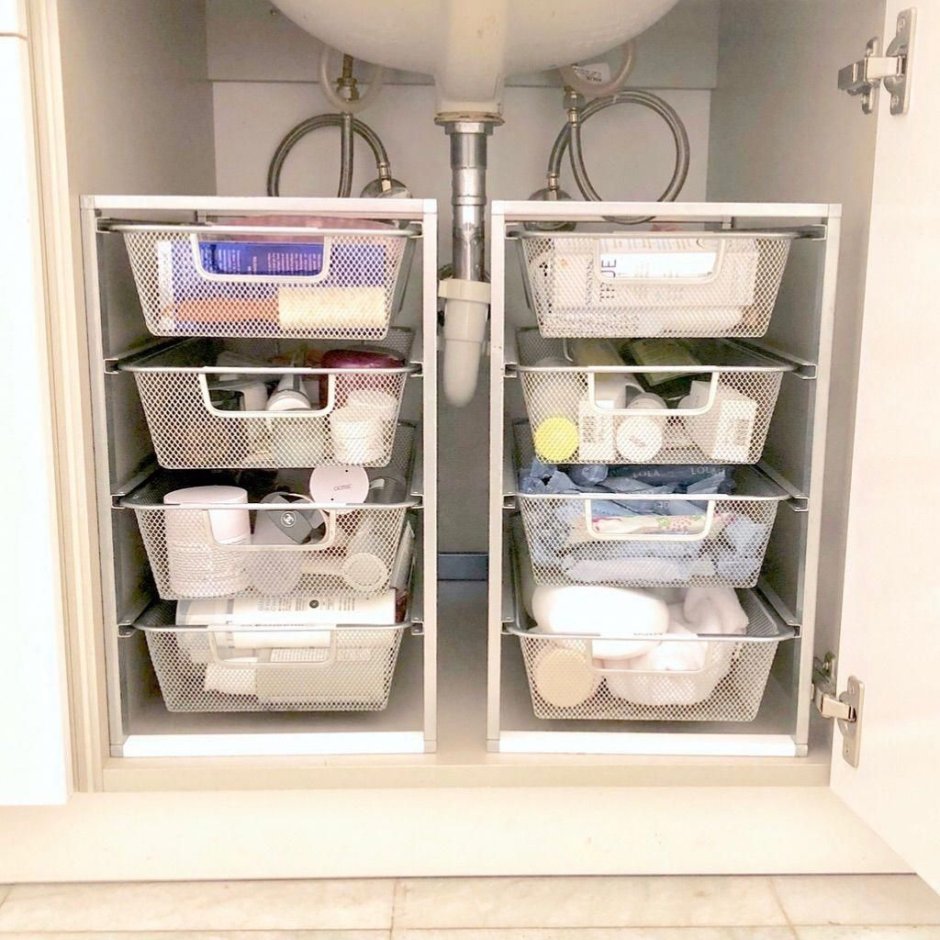 Система хранения в ванной