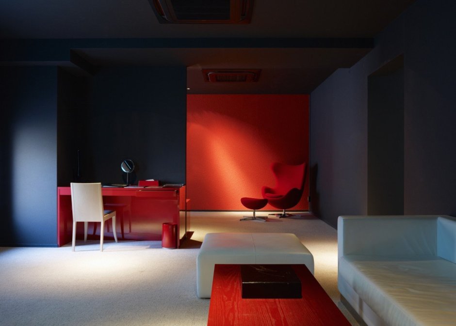 Комната с красной подсветкой (71 фото)