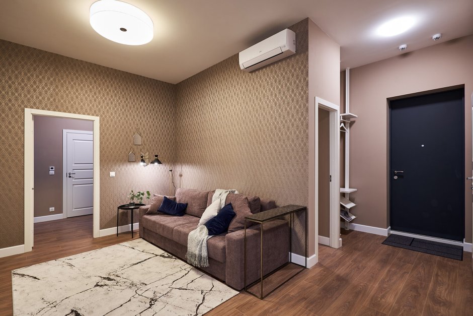 Коридор в ЖК Крестовский Делюкс