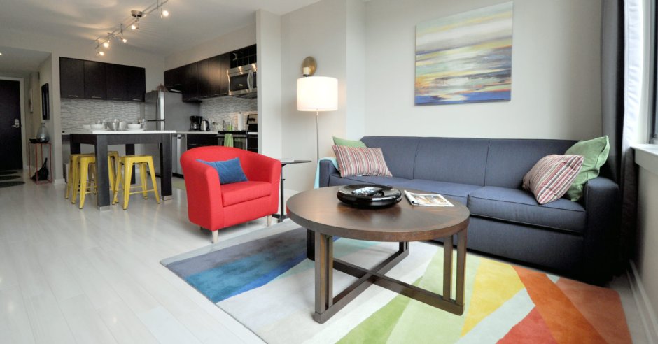 Дизайн студии под сдачу