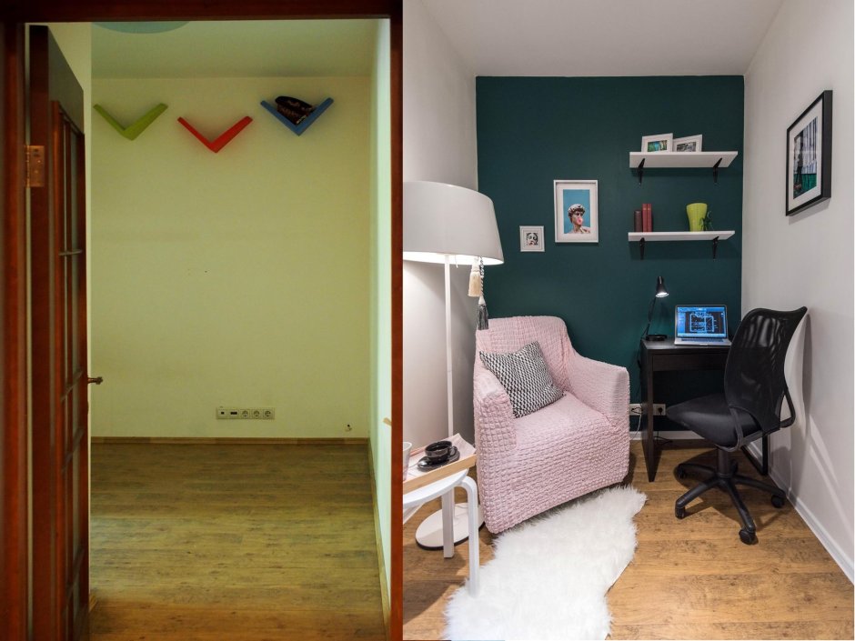 Интерьер комнаты для сдачи в аренду