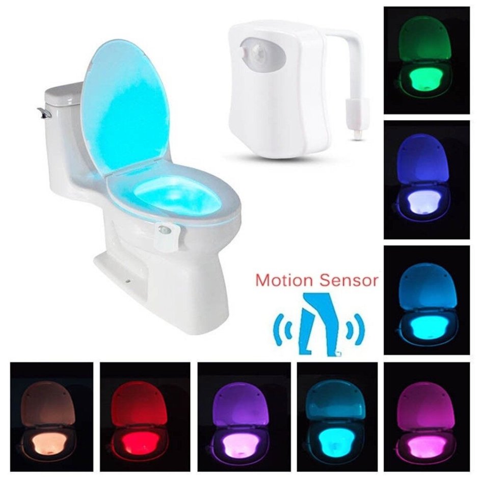 Подсветка для унитаза led с датчиком движения Light Bowl