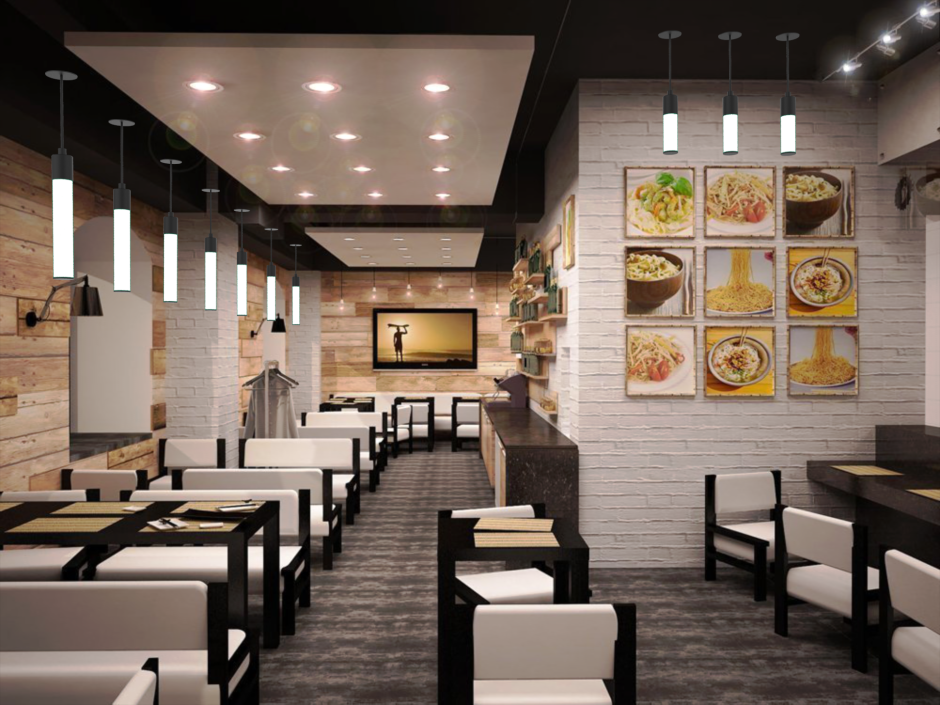 Кафе в стиле Минимализм