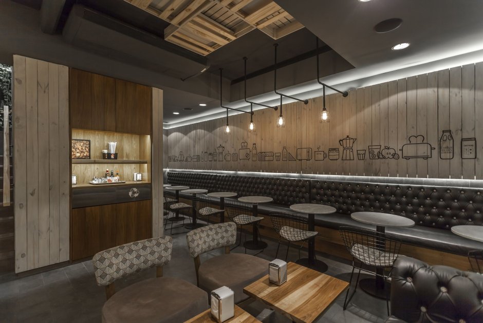 Скандинавский стиль в интерьере ресторана