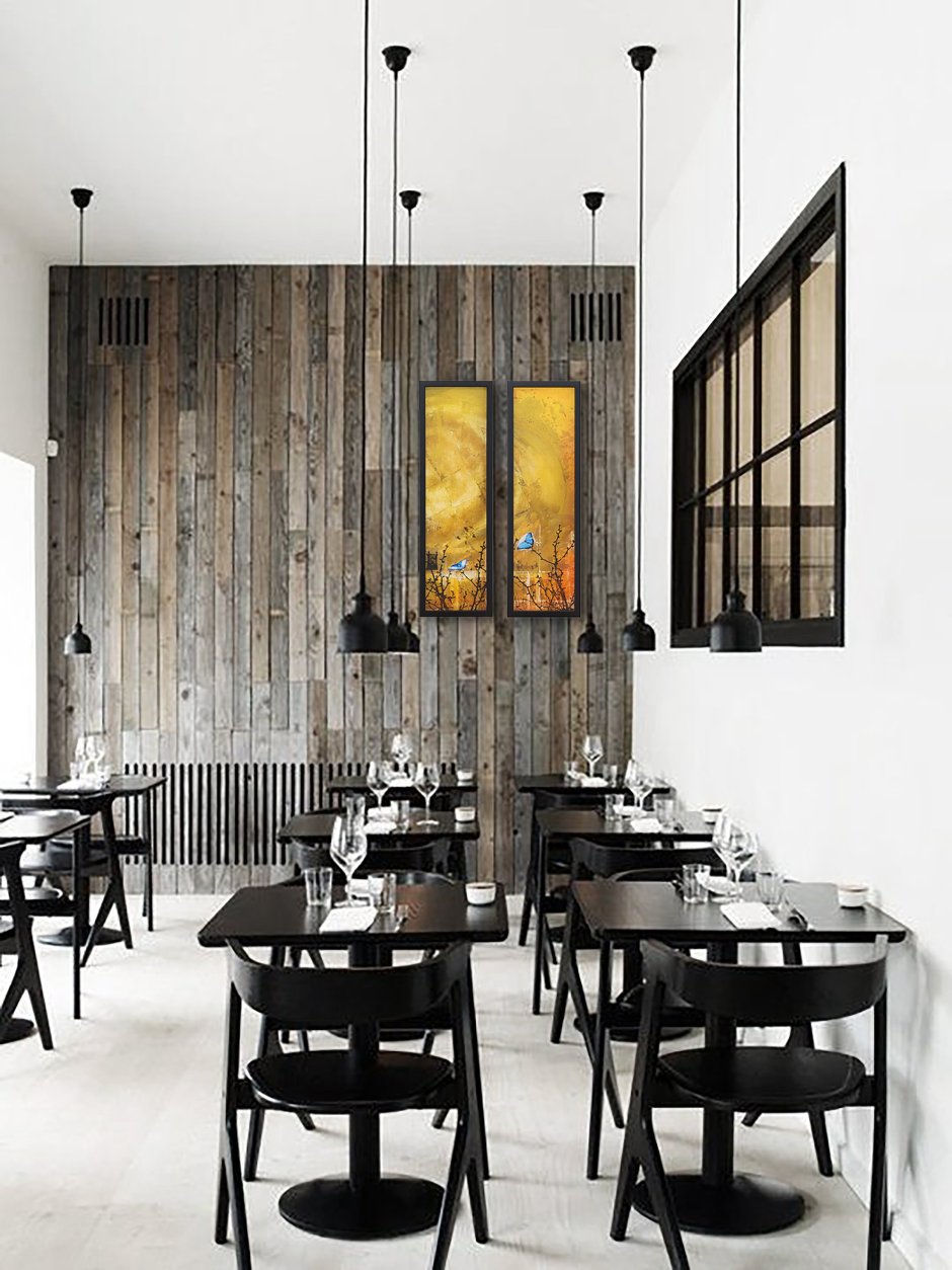 Интерьер кафе Минимализм