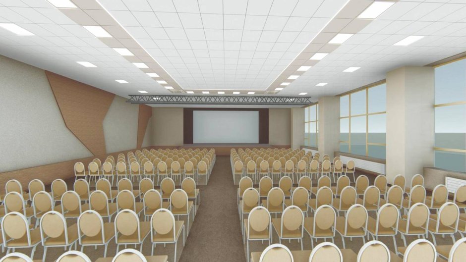 Актовый зал Зубренок