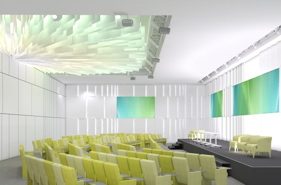 Актовый зал университет Дубна