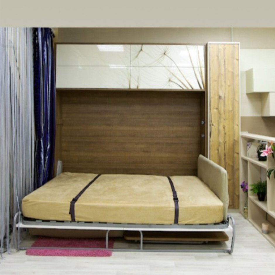 Спальня-гостиная с откидной кроватью
