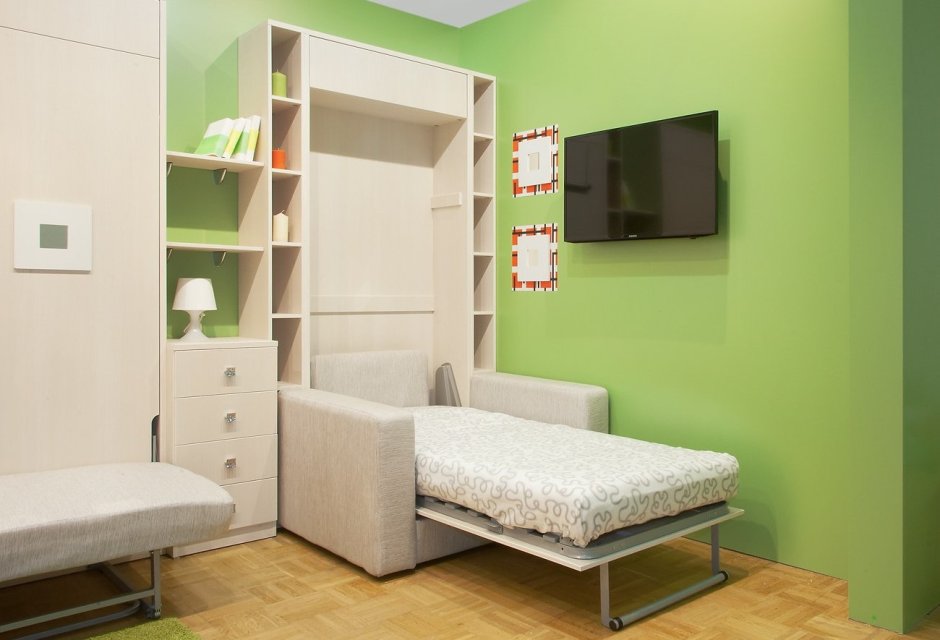 Шкаф-кровать-диван трансформер 3