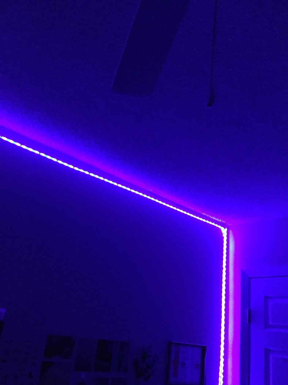 Неоновая подсветка для комнаты