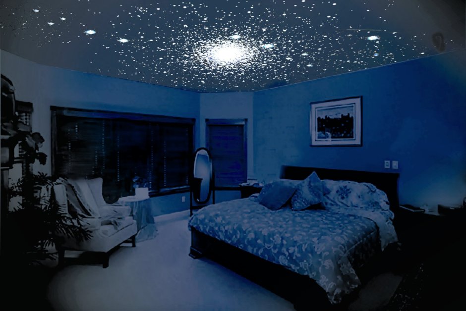 Светодиодная подсветка в спальне