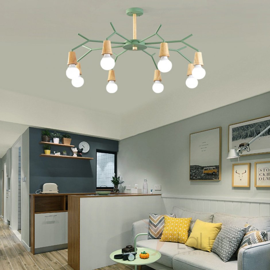 Люстра в стиле Сканди