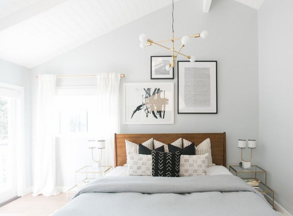 Светильники для спальни в скандинавском стиле