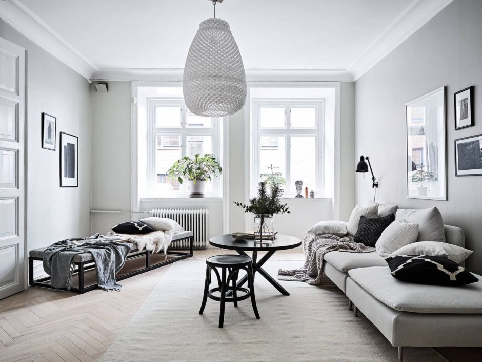 Скандинавский хьюгге серый