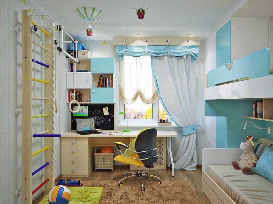 Интерьер комнаты школьника мальчика 7 лет