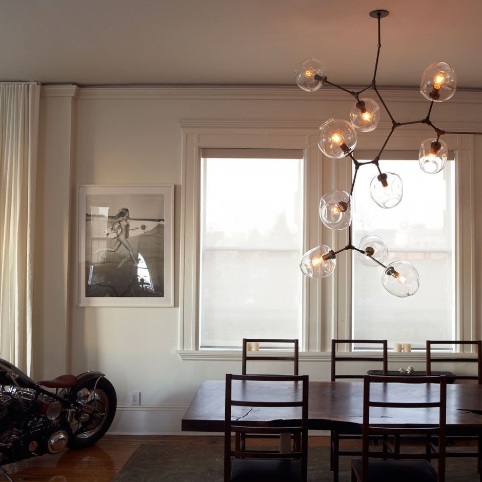 Люстра молекула ДНК