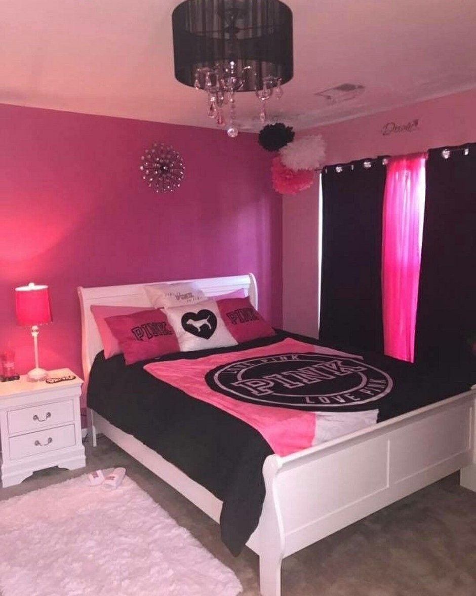 Гламурная спальня для девочки