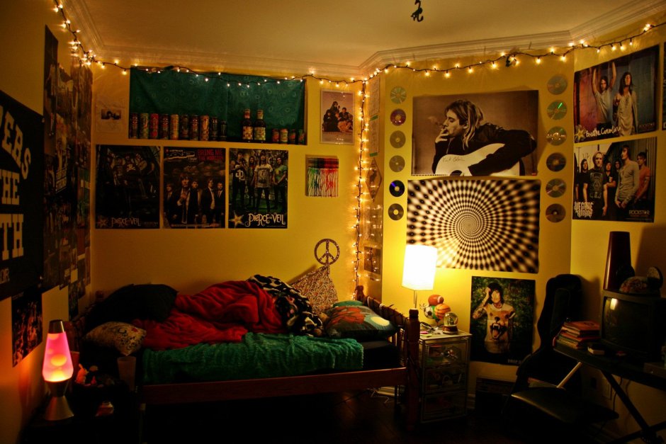 Комната в стиле панк