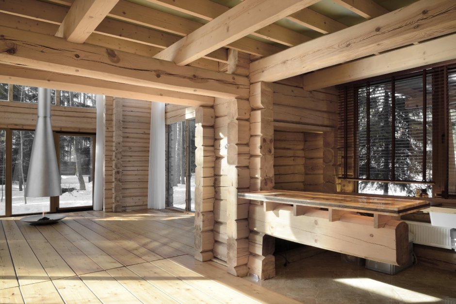 Норвежский деревянный дом из лафета