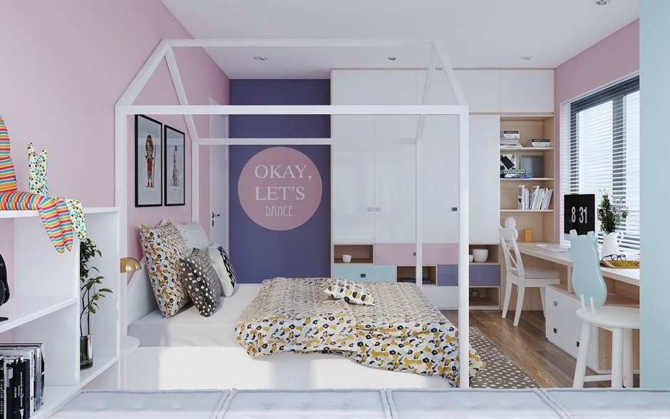 Современный дизайн детской комнаты (67 фото)