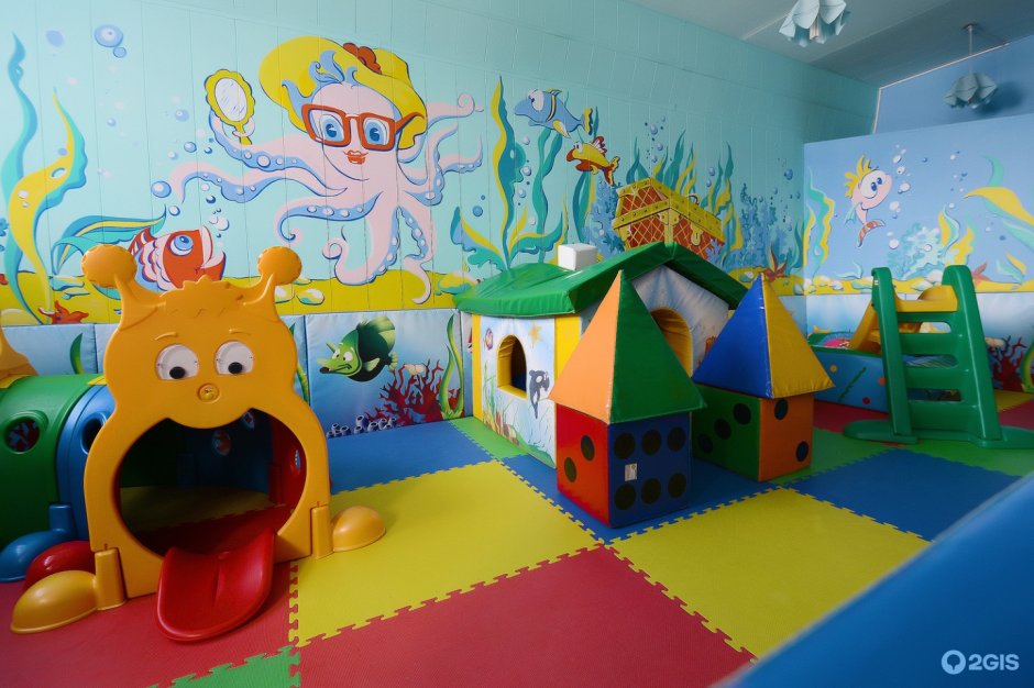 Игровые комнаты для детей в санатории