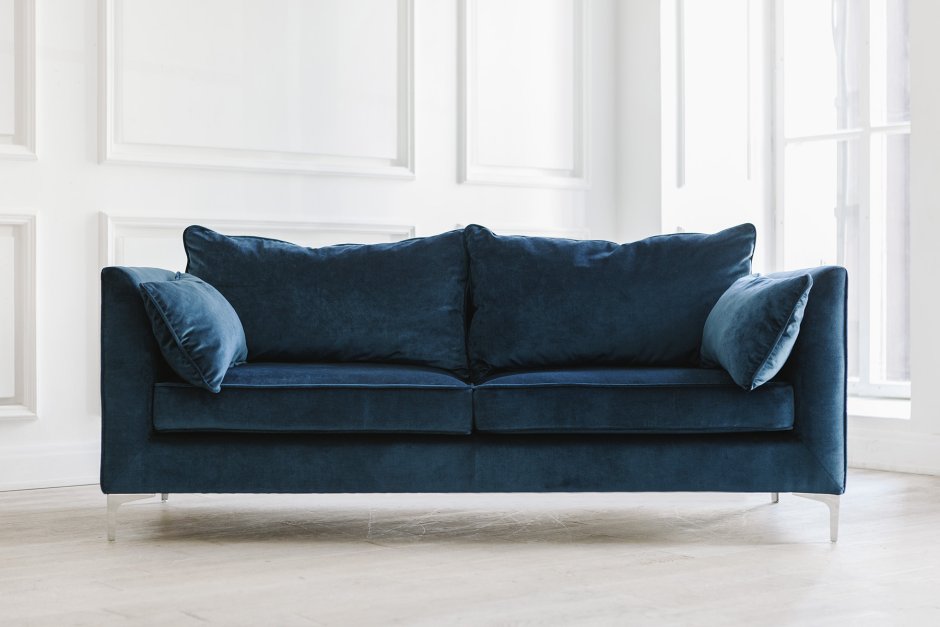Диван хевит Barhat Blue