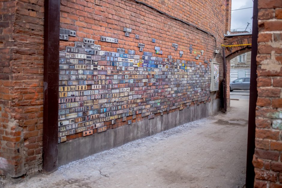 Брандмауэр между зданиями