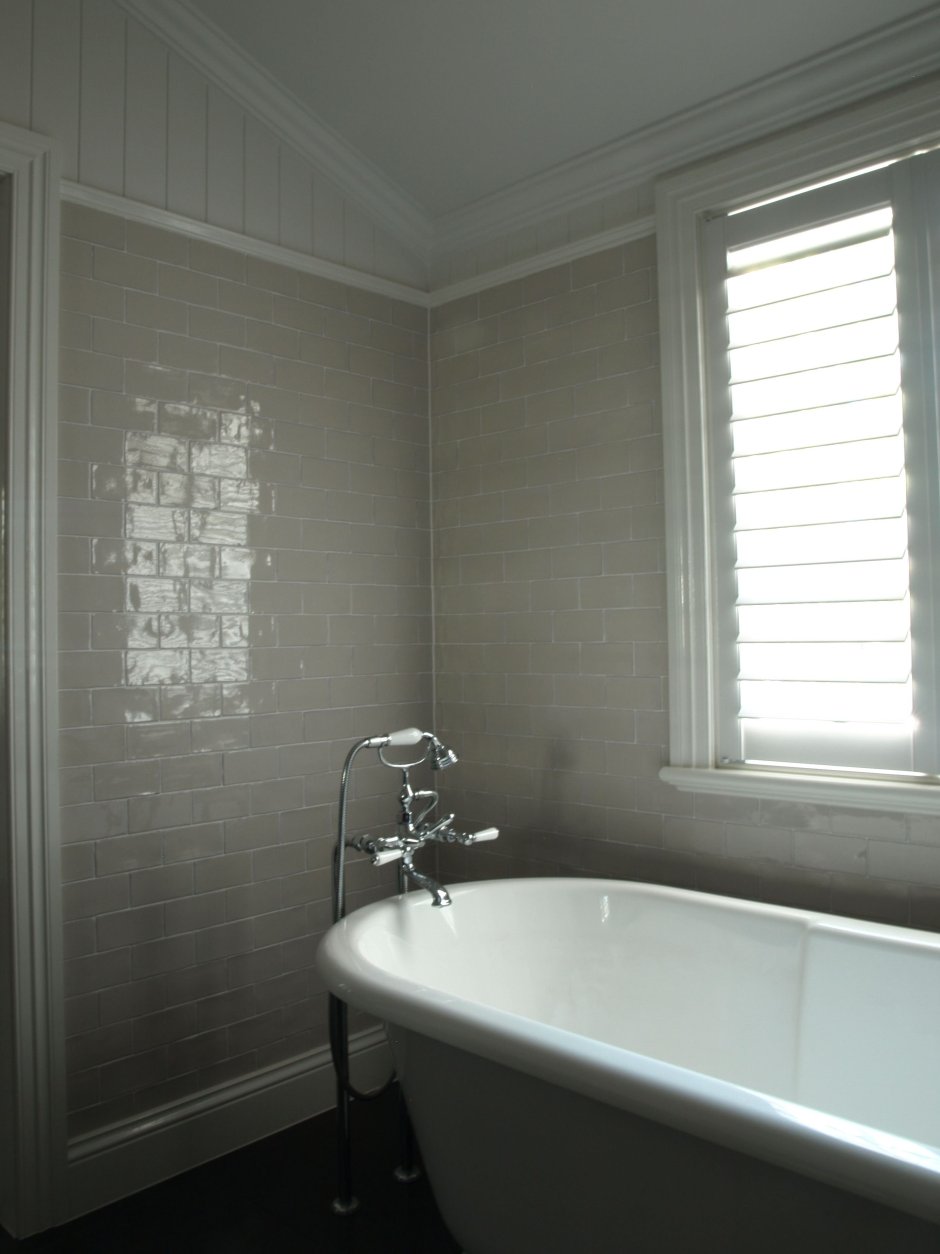 Ванная комната отделанная сайдингом