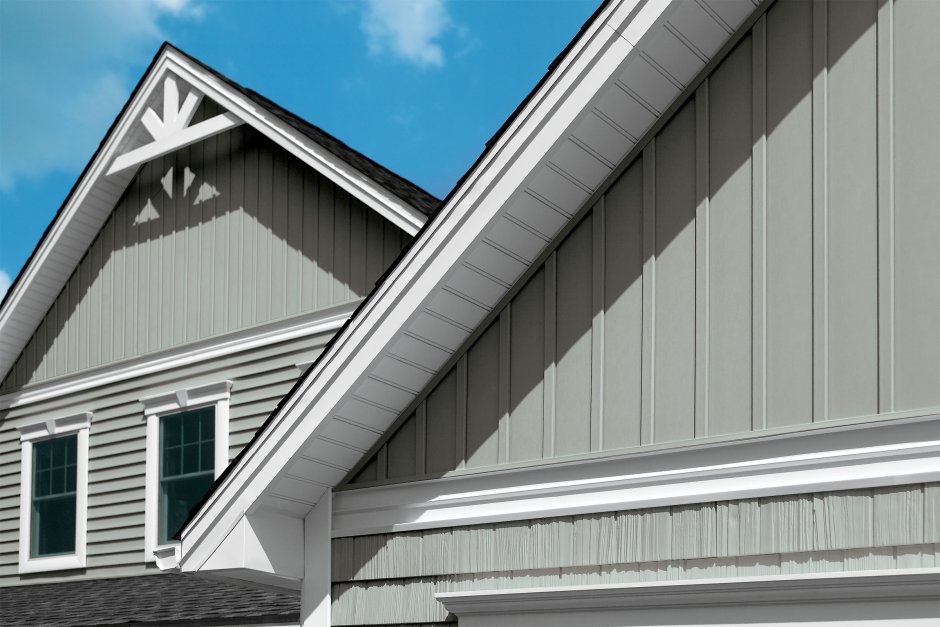 Вертикальный сайдинг виниловый Board & Batten