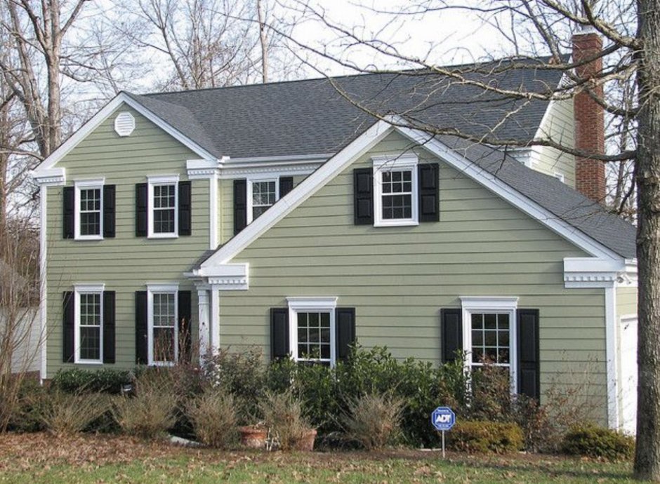 Сайдинг зеленый