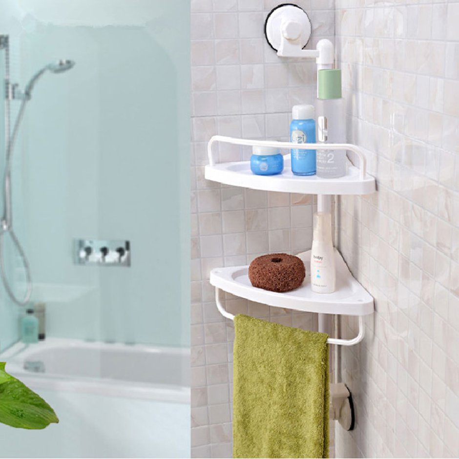 Угловая полка для ванной Multi Corner Shelf