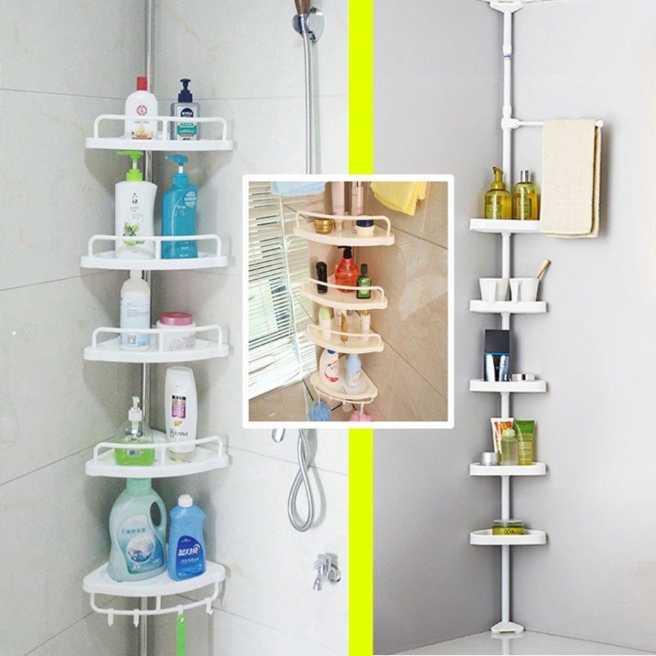 Угловая полка для ванной Multi Corner Shelf GY-188