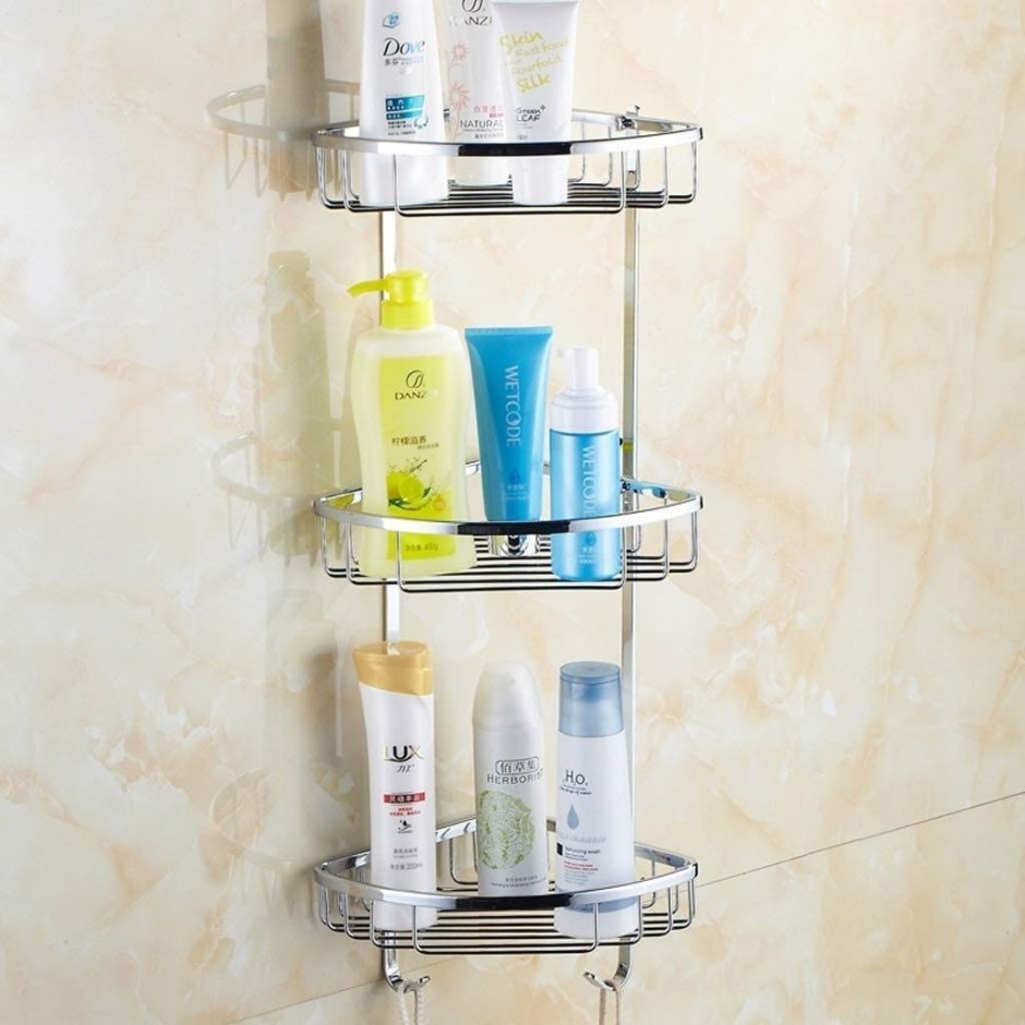 Угловая полка для ванной Multi Corner Shelf GY-188