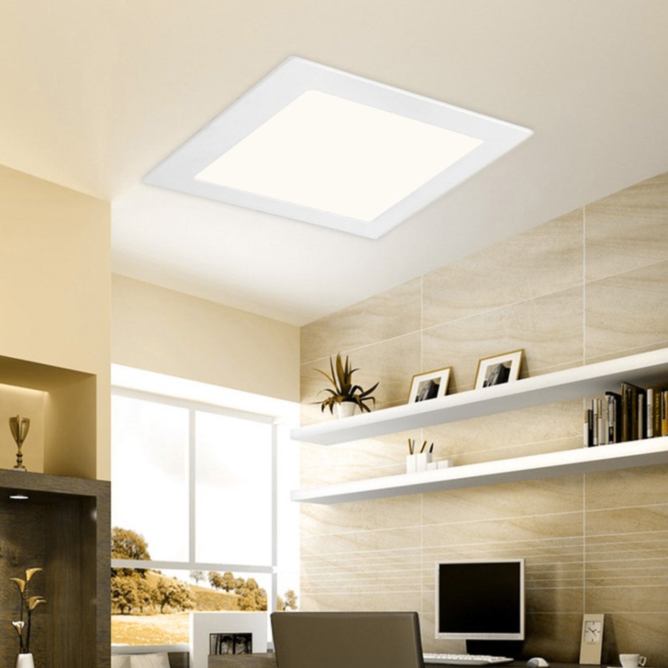 Потолочный светильник 30cm24w , 24 Вт led Flat Ceiling Light