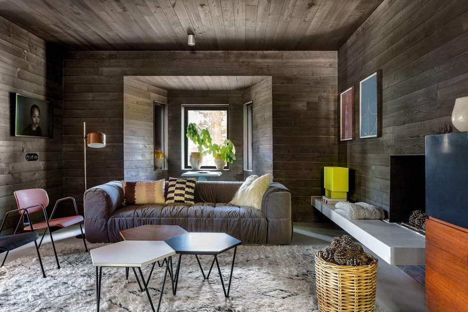 Shiplap гостиная