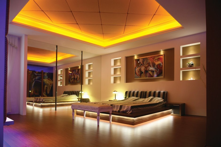 Led strip Lights комната