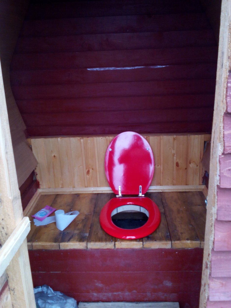 Туалет на турбазе