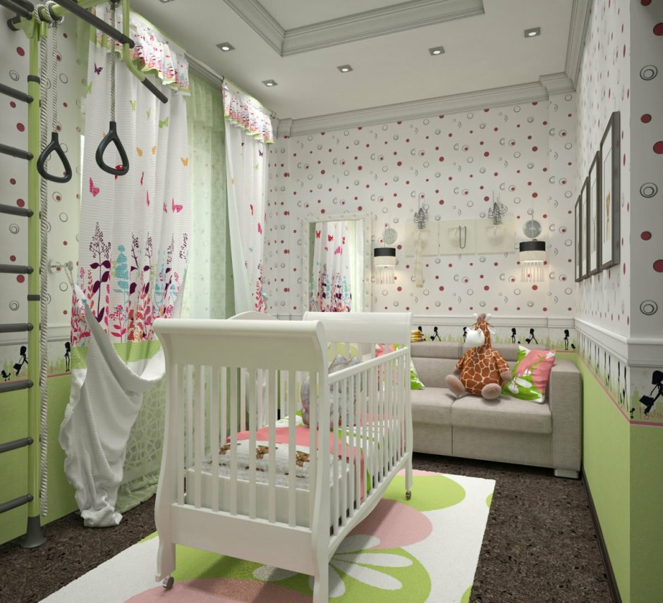 Детская комната для новорожденного
