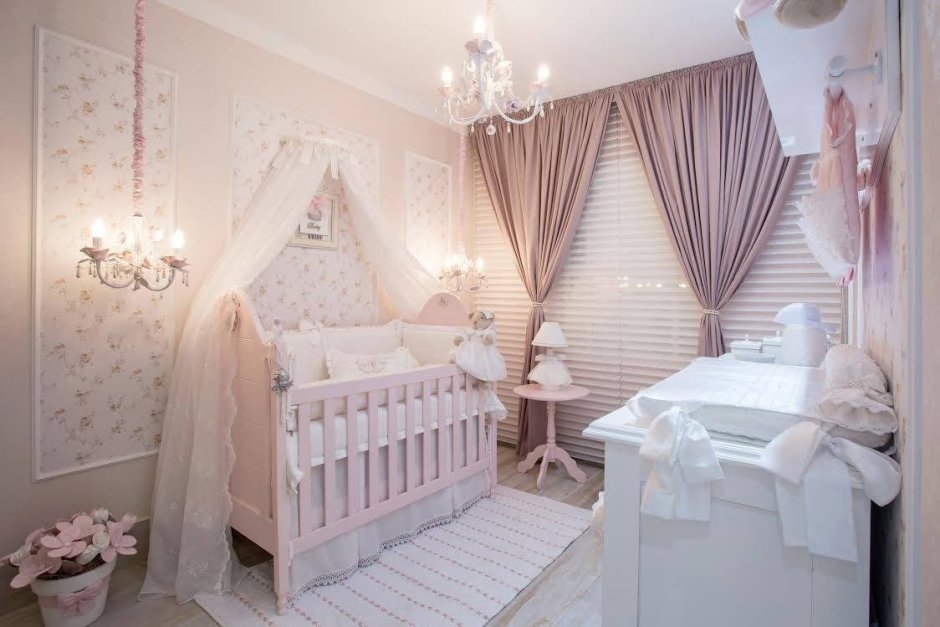 Комната для новорожденной принцессы