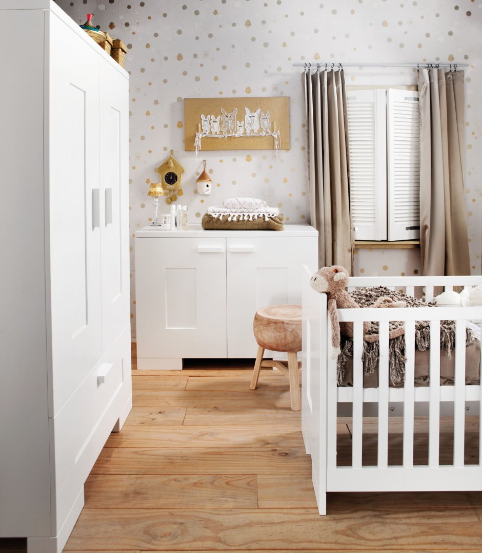Меблировка комнаты для младенца